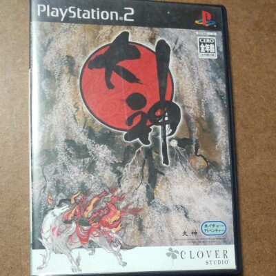 Okami PS2 Japan Spiel gebraucht getestet funktioniert Clover Studio CAPCOM ja...