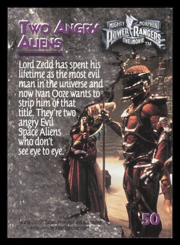 1995 Fleer Power Rangers The Movie Base & Hologram Trading Cards You Pick READ - Picture 67 of 247