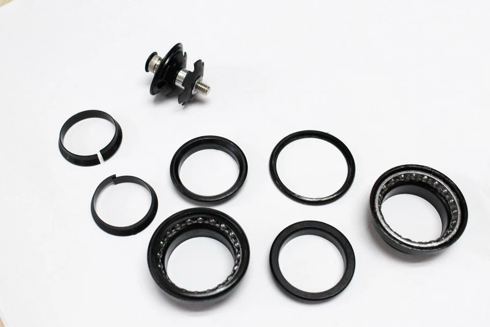 1-1/8" Bicycle Headset Threadless Kit Cruiser MTB Mountain Road Fat Bike Fork - Image 3 of 4