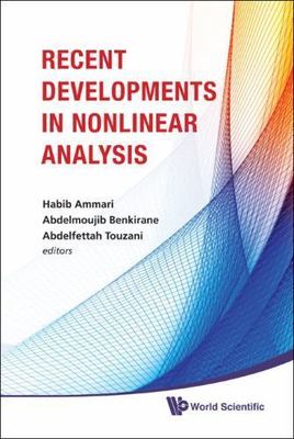 Recent Developments in Nonlinear Analysis, , Very Good Book