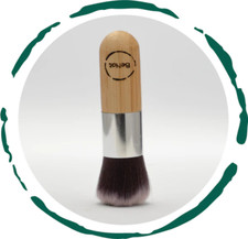 Makeup Brush. Multi-function, Kabuki Brush. Bamboo Handle
