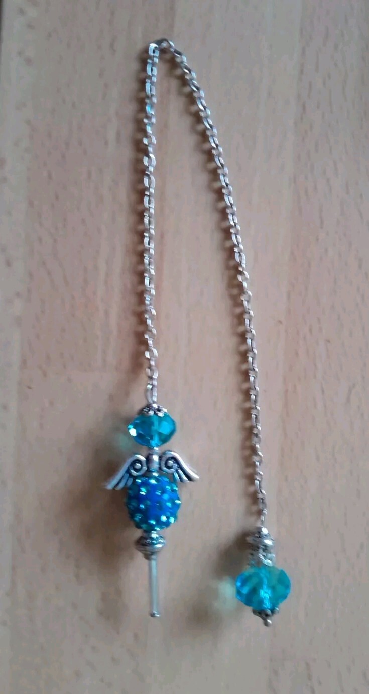 Engel Pendel Erzengel Haniel Handarbeit Ramaela Design (R)