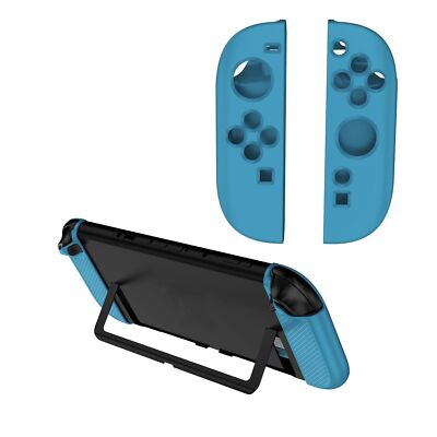 Für Nintendo Switch 2 Joy-Con Controller Silikon Full Cover Schutz Hülle Blau