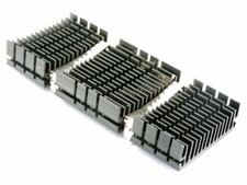 Intel Pentium Slot 1 SECC CPU Cooling Heat Sink Processor 124x53x17mm