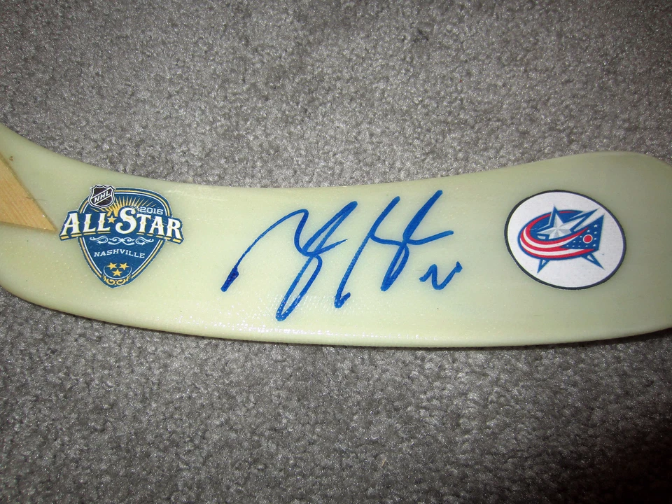 BRANDON SAAD Columbus Blue Jackets 2016 All-Star Game SIGNED Hockey Stick w/ COA - Image 2 of 2