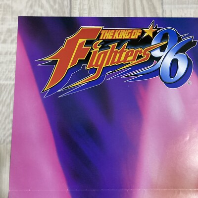 KING OF FIGHTERS 96 KOF IORI YAGAMI JAPANESE GAMES B2 POSTER NEO