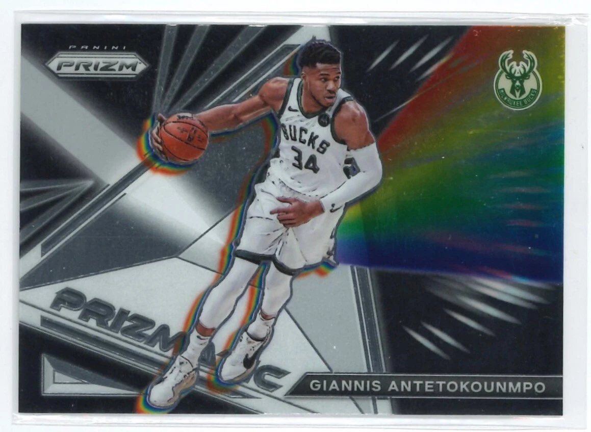 2021-22 Panini Prizm Prizmatic Giannis Antetokounmpo #29