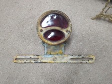 Dietz G13 Model A Hot Rat Rod Truck Tail Light License Plate Bracket Tail Light