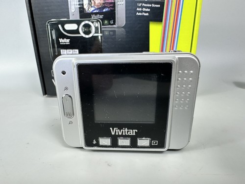 Vivitar Digital Camera Vivicam 5018 5.1MP Black, In Original Box With SD -Tested - Picture 5 of 10