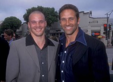 Dylan Bruno and Chris Bruno during 