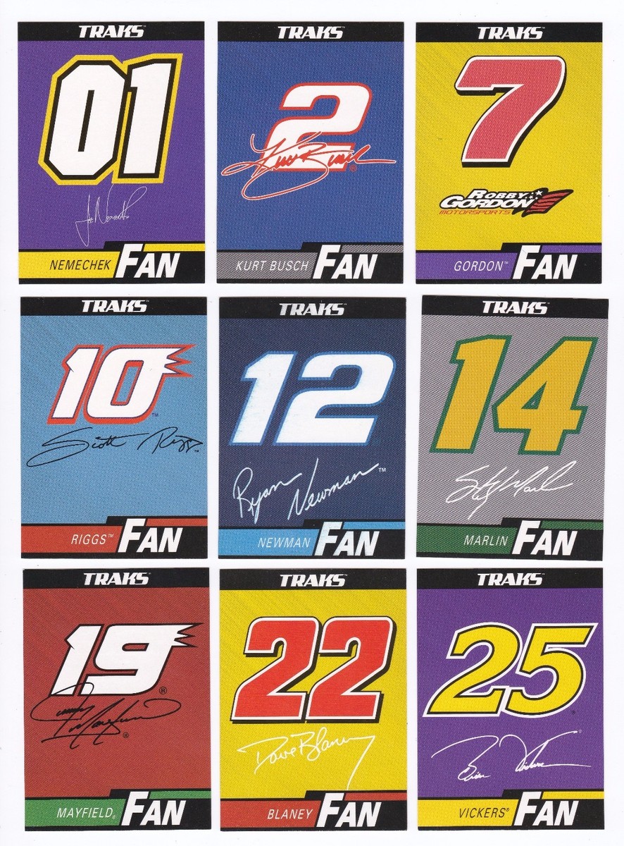 2006 Traks STICKERS--#19 Jeremy Mayfield--ONE CARD ONLY! | eBay