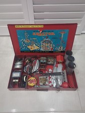 Erector No. 10 1/2 Amusement Park Set INCOMPLETE Has Motors Nice Ships Free Shd