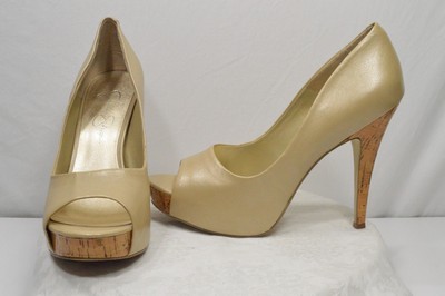 jessica simpson cork pumps