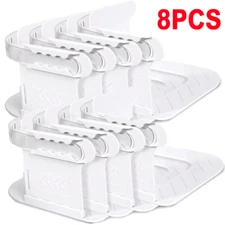 8 Pack Lock Sheet Holders Keep Sheets Tight Heavy Duty Bed Corner Sheet Holder