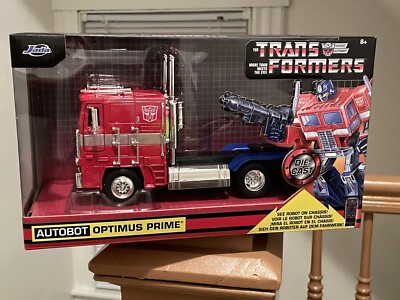 Jada Optimus Prime G1 Diecast Model Autobot Transformer 1:24 New
