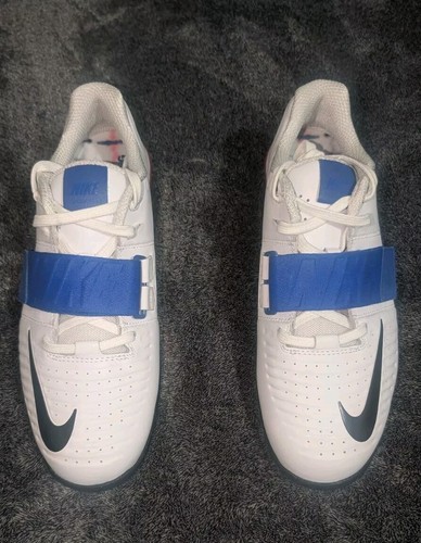 Nike Romaleos 3 XD Weightlifting Training White Red Blue AO7987-104 Mens-9.5 - 第 1/9 張圖片