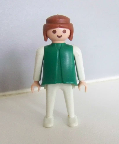 Playmobil (3405) vintage woman - green & white woman