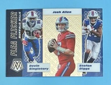 JOSH ALLEN STEFON DEVIN #FF3 2020 PANINI MOSAIC BILLS FLEA FLICKER