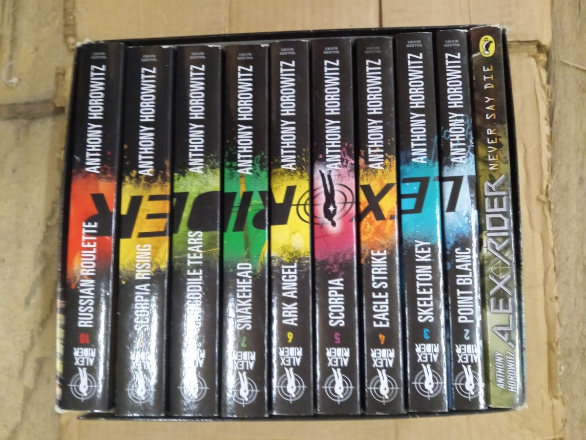 ALEX RIDER 全10巻 Anthony Horowitz Amazon.com: Alex Rider 10 Books Box Set Complete Collection
