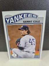 2021 Topps UK Edition Gerrit Cole  1978-79 Redux #SR-20