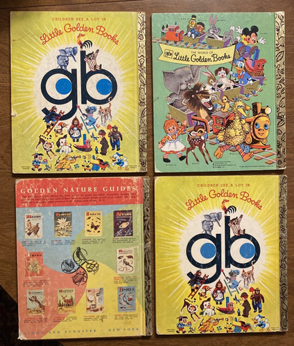 (7) Vintage kleine goldene Bücher Lot #4 Winnie Puuh Schneewittchen Vögel Ente - Bild 21 von 24