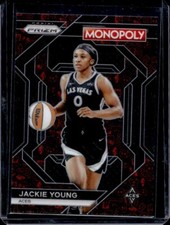 2024 Panini Prizm Jackie Young #WNBA15 Red Icons