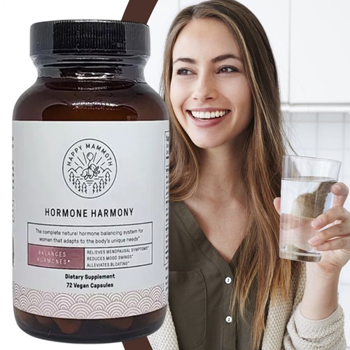 Happy Mammoth Hormone Harmony Natural Hormonal Support for Women 2025 NEU - Bild 4 von 17