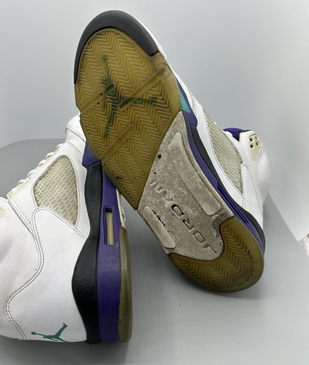 2013 Nike Air Jordan 5 Retro Grape 138027-108 Men