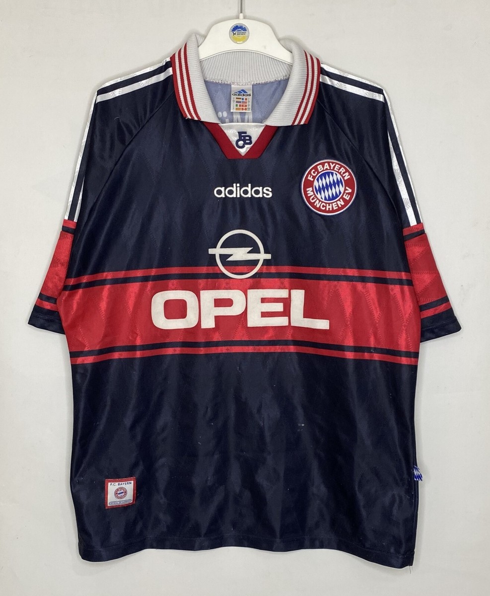 adidas バイエルンミュンヘン ユニフォーム サッカーシャツ1997-99 BAYERN MUNICH 1997 1999 HOME FOOTBALL SHIRT SOCCER JERSEY