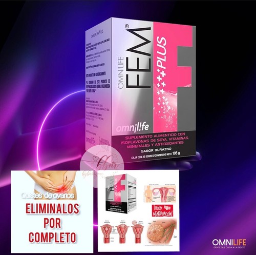 OMNILIFE Fem Plus Box with 30 Sachets 195g FREESHIPPING