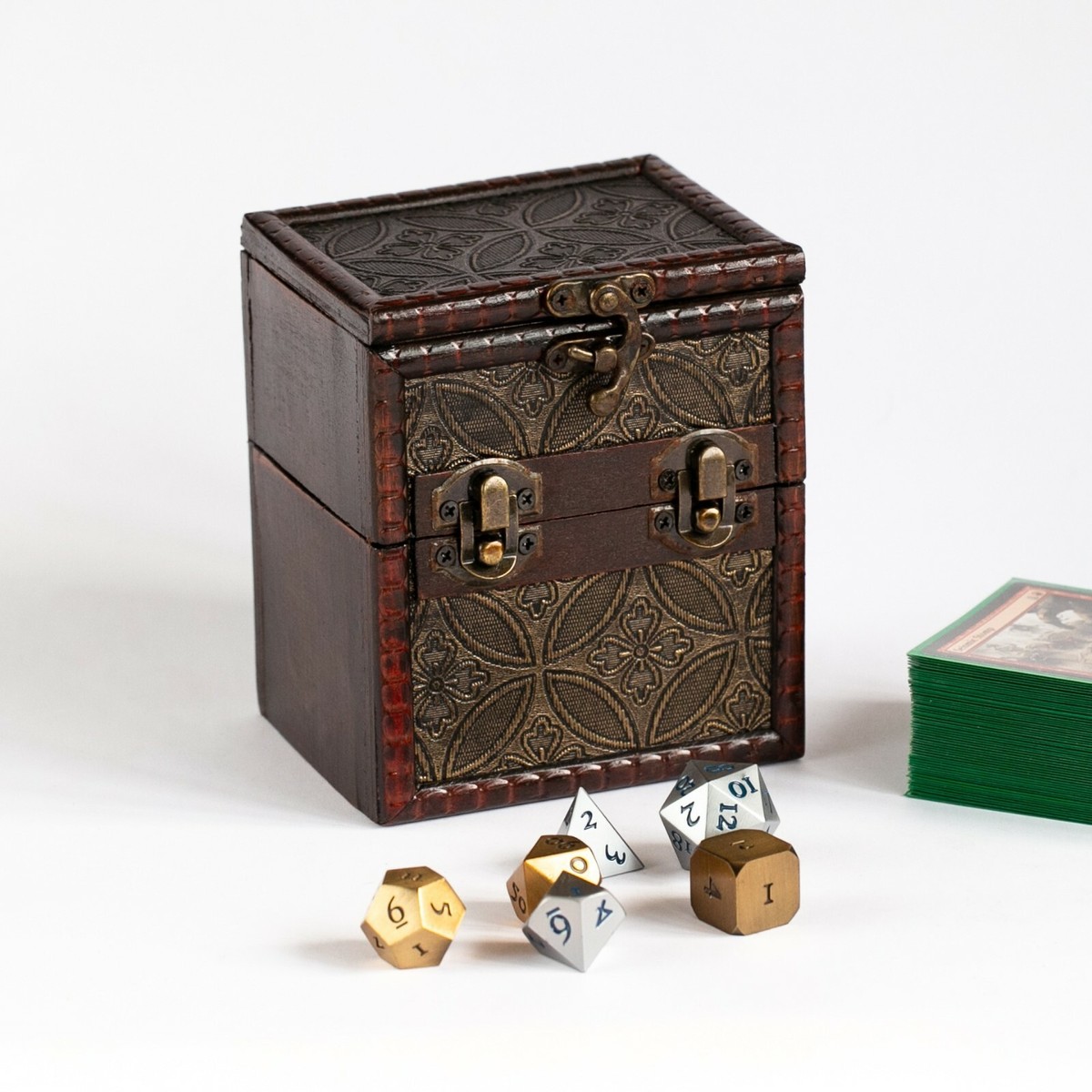 yugioh wooden card chest The Elven (Growth): a Lockable Deck & Counter Box for Deck Protector storage Trading Cards TCG MTG Magic the Gathering EDH Commander The ONE PIECE Collectors Case can hold eight Squaroes deck boxes or up to 900 individual cards in double sleeves from games like Magic Millennium Sarcophagus (YU-GI-OH Deckbox) -