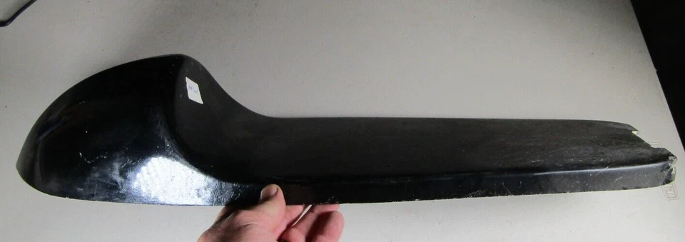 AM Café Style Racing Black Fiberglass Seat Cowl 26" L x 7 1/2" W Montesa Rickman - Image 2 of 4