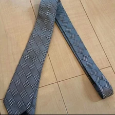 Alexander McQueen Tie All Over hound's-tooth check pattern Gray