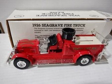 Ertl 1926 Seagrave Fire Truck Bank 1:30 Scale 052821DMT2