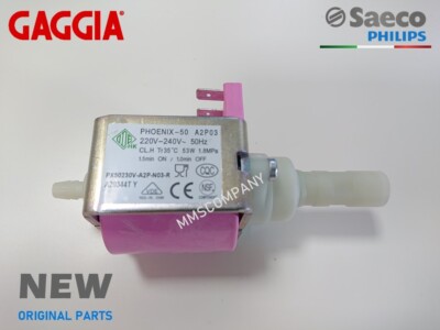 Saeco Gaggia Parts - Phoenix-50 A2P03 Water Pump 220-240V, 53W, 50Hz | eBay