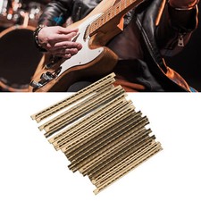 21Pcs Guitar Fret Wire Stainless Steel Guitar Frets Fretwire Replacement Sou CHU