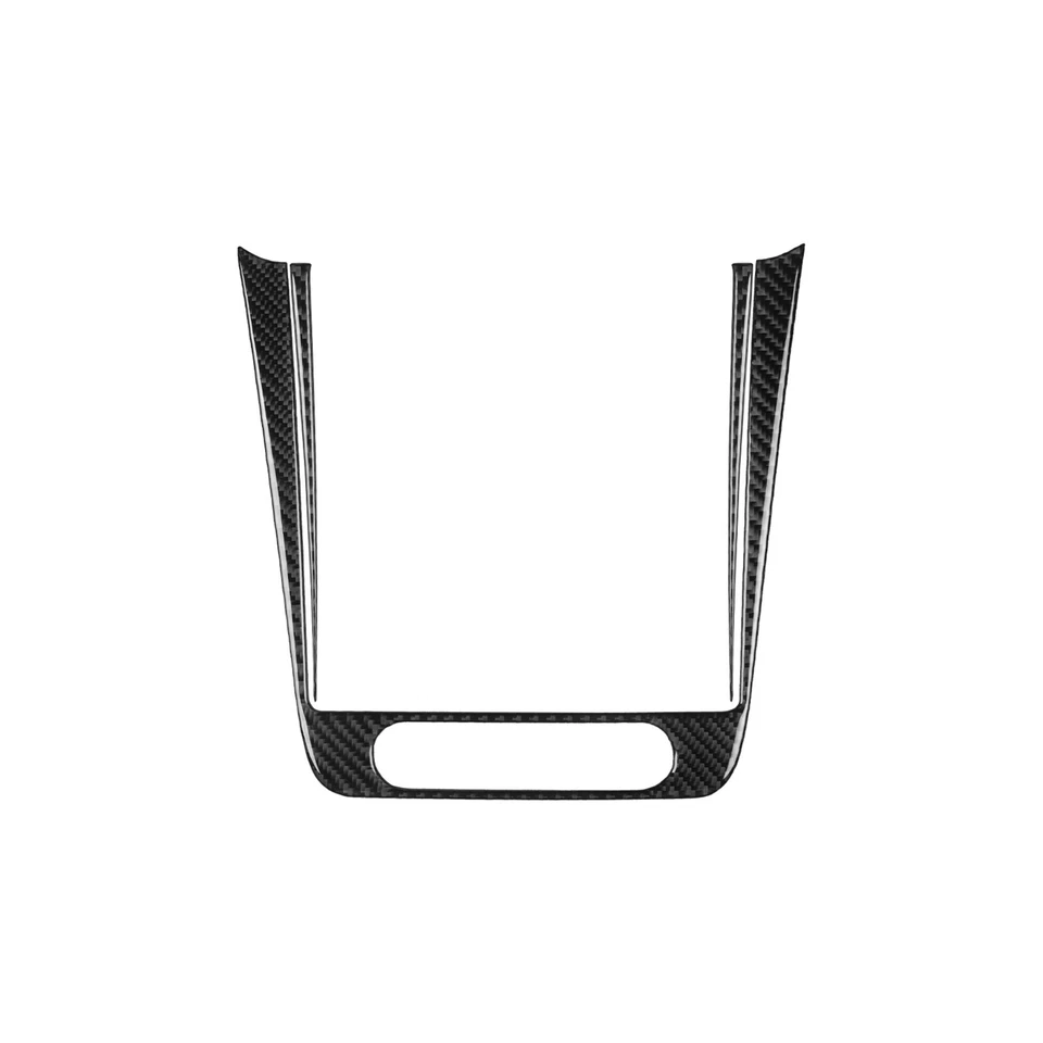 Real Carbon Fiber Center Console AC CD Panel Frame For Chevrolet Malibu 2008-12 - Изображение 2 из 4