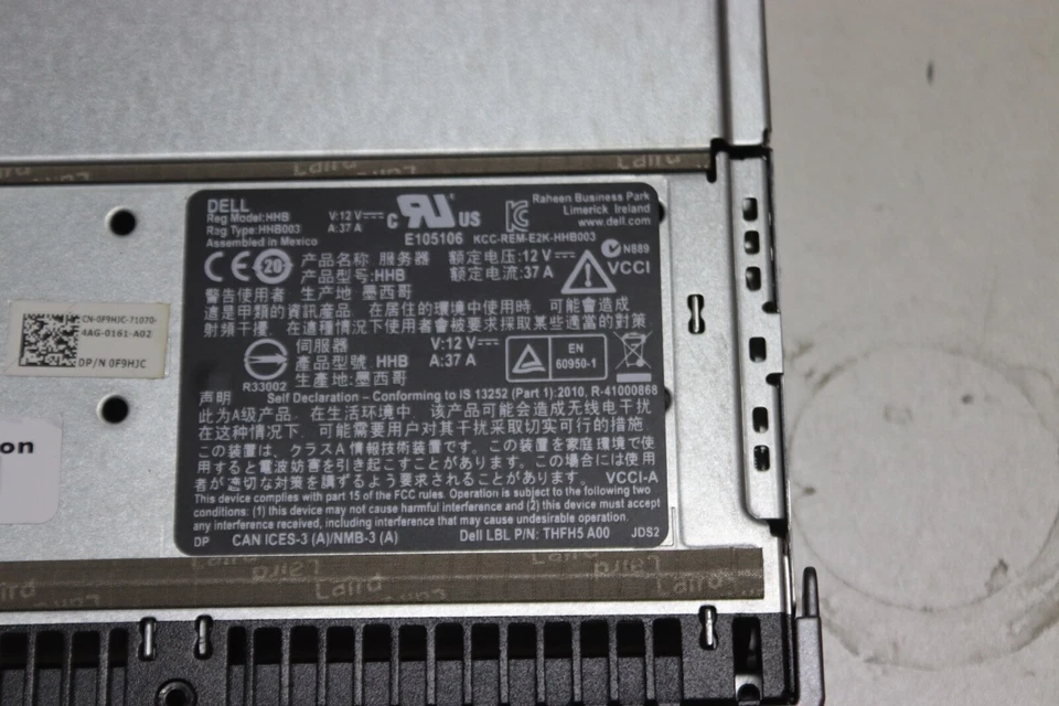 Dell PowerEdge M620 Blade Server  HHB003 - Image 3 of 3