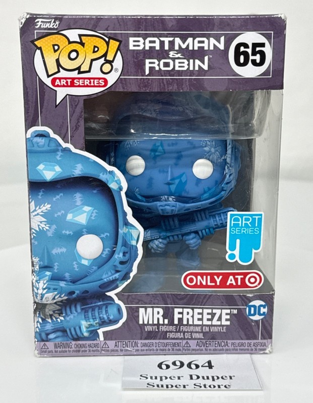 Funko Pop! - Art Series - Batman - 65 - Mr Freeze - DC COMICS Special Edition