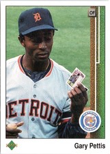 Gary Pettis 1989 Upper Deck #117 Detroit Tigers