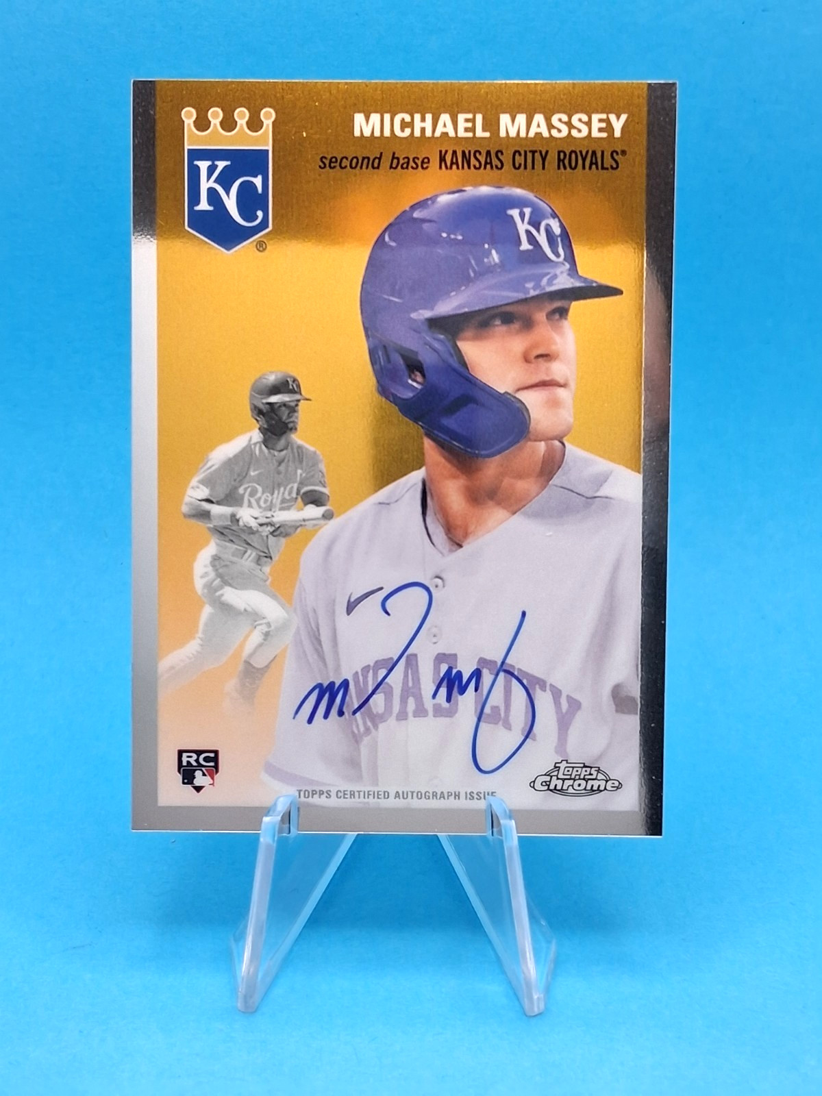 2023 Topps Chrome #CPA-MMAS Michael Massey AUTO