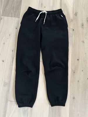 Polo Ralph Lauren Arctic Fleece Ankle Jogger Pant in Polo Black, Sz XS