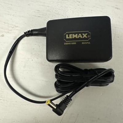 Lemax Village Switching Mode Power Adapter Black  Plug SXB0451000G B045PUL