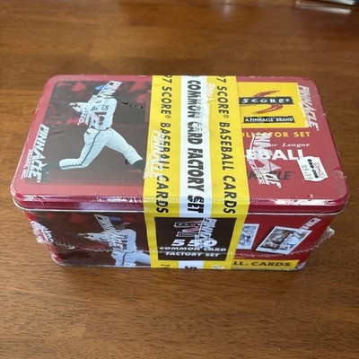 1997 Score Baseball Tin Factory Sealed Complete Set 550 Cards * NEW and RARE *