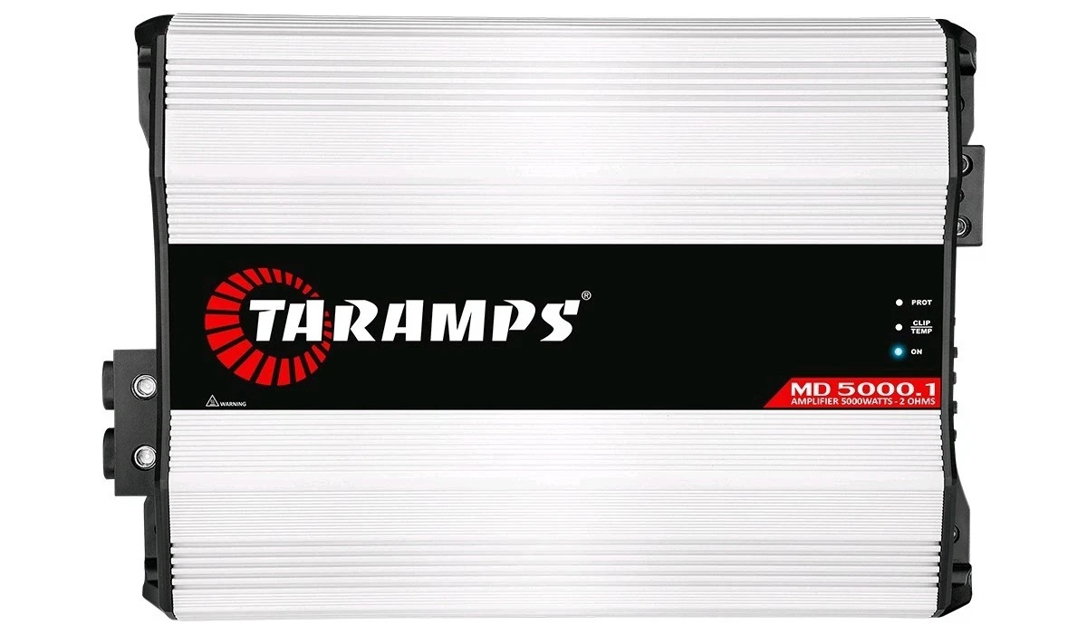 Taramps MD5000.1-2 Ohms / Digital Amplifier 5000 Watts Rms 1 Channel Full Range