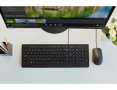 Lenovo Calliope USB Tastatur & Maus UK Layout Laptop PC Computer Desktop QWERTZ