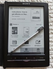 Sony PRS-650 Reader Touch Edition