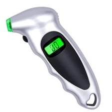 Backlit Digital Tire Pressure Gauge with Accurate Measurement for Bikes & Cars