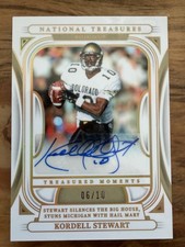 🔥2025 National Treasures Collegiate KORDELL STEWART Treasured Moments Auto /10