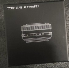 TTArtisan 14mm F3.5 APS-C Auto Focus STM Camera Lens for Fuji X-A1,X-A10,X-A2